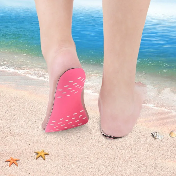 adhesive invisible pad shoes for water,barefoot shoes on foot