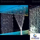 Color changeable led curtain light holiday lights customized shining led fairy decoration lights for Christmas wedding party
