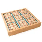 Multiplication Table Pattern Printed Board Children Educational Kids Wooden Math Toys