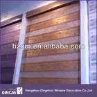 Roller Up Window Shutters Interior Window Jacquard Polyester Fabric Curtains In Roll