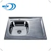 square kitchen black deep sink 8050C