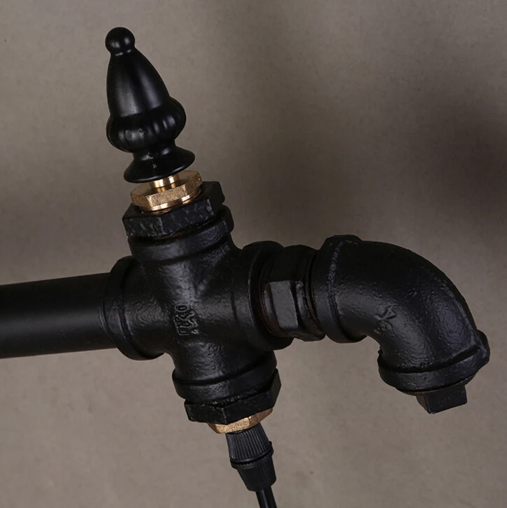 Black-Wandlamp-3-Heads-Loft-Industry-Retro-Restaurant-Bar-Wall-Light-American-Village-Cafe-Water-Pipe