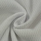 WANGT 100% cotton honeycomb bird eye mesh double knit fabric