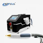 Portable tattoo removal q switched nd yag laser