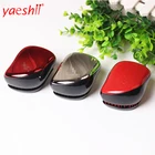 yaeshii magic detangling handle private label comb hair straightener brush set