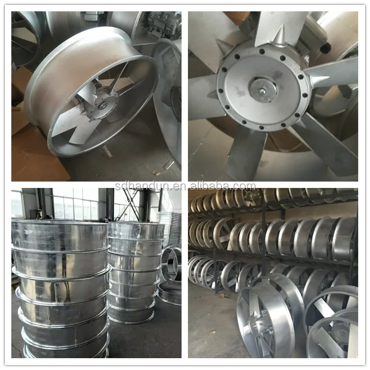 Industrial Aluminum Impeller, 500mm, 600mm, Axial - detail 6