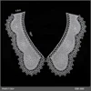 2018 New added chemical polyester collar lace neck trim Guipure lace collar