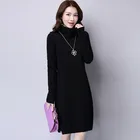 100% Cotton thick woman knitted sweater winter sweaters for women wear