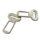 Galvanized car seat belt insert metal belt buckle