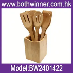 bamboo kitchen utensil sets/3pcs,h0t5v wooden spatulas for