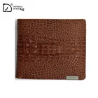 Imperial Horse Men Leather Classic Crocodile Texture Wallet #023 2019-1-7