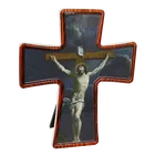 ceramic cross plaque for wall decoration