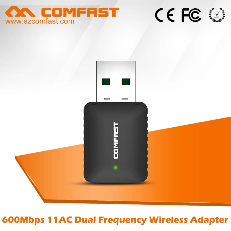COMFAST CF-915AC 300Mbps Dual Band Wireless USB Wlan Adapter 802.11AC