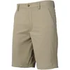 Men's polyester spandex khaki dri-fit golf short