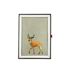 Custom notebook Printed Deer Animal notebooks Design Soft Cover Leather A5 Notebook
