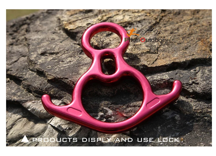 Drop Device Climbing Products EAR Figure Eight fall arrester 32KN Climbing Figure 8 Descender