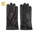 GL Mens Thick Fashion Wholesale Goat Skin Car Gloves Leather for Winter
