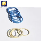 Highly Conductive Reinforced silver aluminum Filled Silicone Gasket O ring,25*3mm flat metal o-rings for flange
