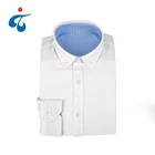 Best selling new italian long sleeve cotton white formal tuxedo dress shirts for men