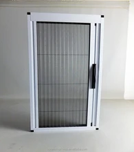 DIY pleating screens sliding horizontal insect screen for doors