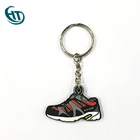 Personalized Cool Shoe Cartoon 3D Figure Custom Soft 3D Pvc Keychain