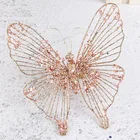 Dongguan handmade christmas butterfly Christmas tree decoration ornament