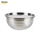 18/8 stainless steel mixing bowl salad bowl with lids