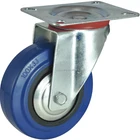 75mm Industrial rubber wheel caster, rubber castor