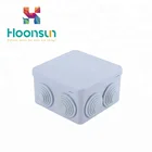 hot sale Plastic ABS conduit box IP65 Connection PVC Cable Screw Waterproof Electrical Junction Box