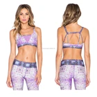 (Trade Assurance)Sexy custom design fitness yoga wear for women/ Sublimation wholesale yoga pants and sports bra/ Sexy