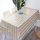 premium festival waterproof plastic party tablecloth