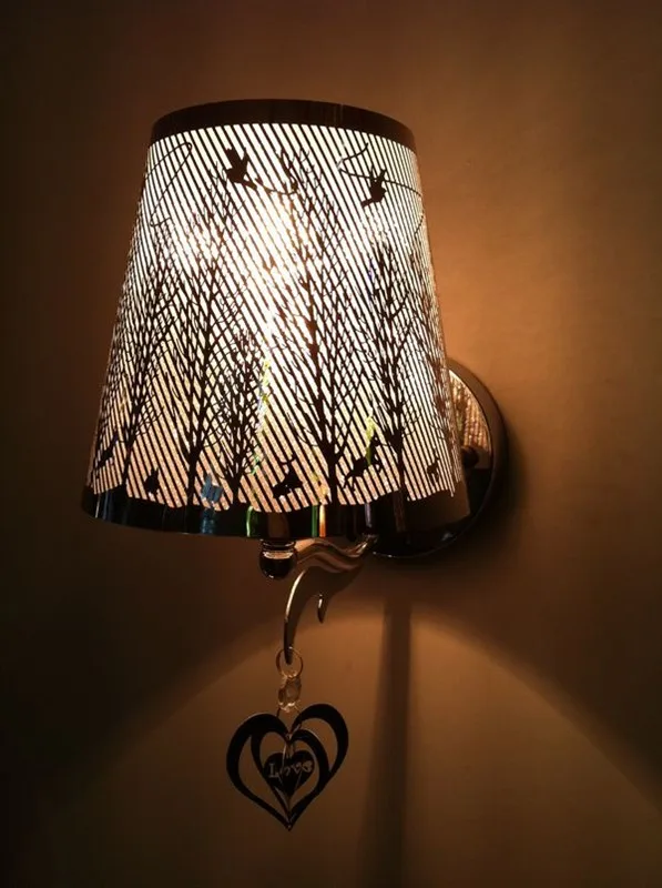 textured dining room lampshade