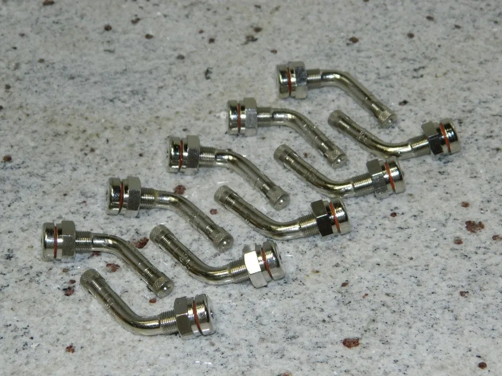 Truck Tire Valve Stem For Alcoa Wheels With 9.7mm Rim Holes Tr543d