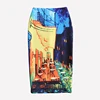 Hot Selling Long Sexy Tight Skirt For Women Customized Logo Printing Pencil Skirt Z