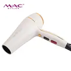 Custom Blow Dryer Private Label With 2 Block Wind Speed White Wire Hair Dryer Free Sample