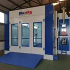 CE ISO approval inflatable spray booth/ car paint booth/ auto baking oven