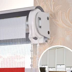 Chinese Window use hotel perforated shades roller zebra blind