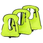 Hot-selling inflatable life jacket super light buoyancy vest float ring swim snorkeling dive suit equipment swim adult