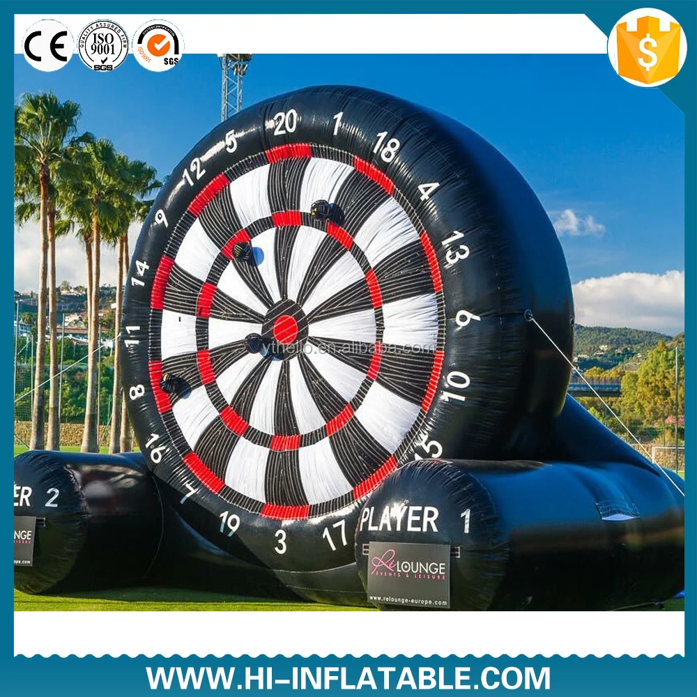 inflatable football darts aldi