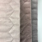 Various Colors Soft Quilt Velvet Furniture Upholstery Curtain Sofa Fabric Wholesale