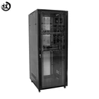 22U/27U/32U/37U/42U/47U 600*600 800*1000 Floor Standing Server Rack 19 27'' Inch Network Cabinet With Tempered Glass Door