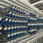 Standard square hot dip galvanized steel pipe 10 inch drain pipe