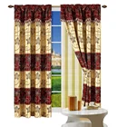 Fancy ready made window curtain with jacquard for the living room hotel