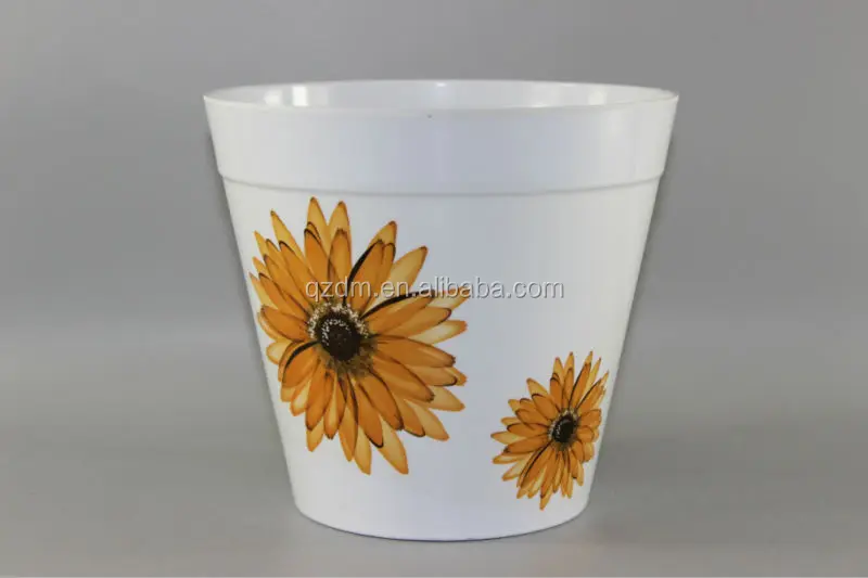 2016 Hot Sale Melamine Plastic Flower Pot