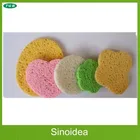 Cosmetic compressed cellulose sponge, facial puff , expanded sponge