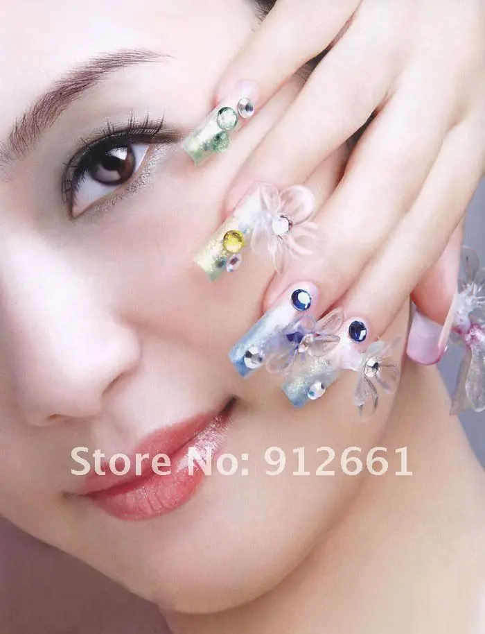 Crystal butterfly flat back AB color 12mm nail art accessory DIY component