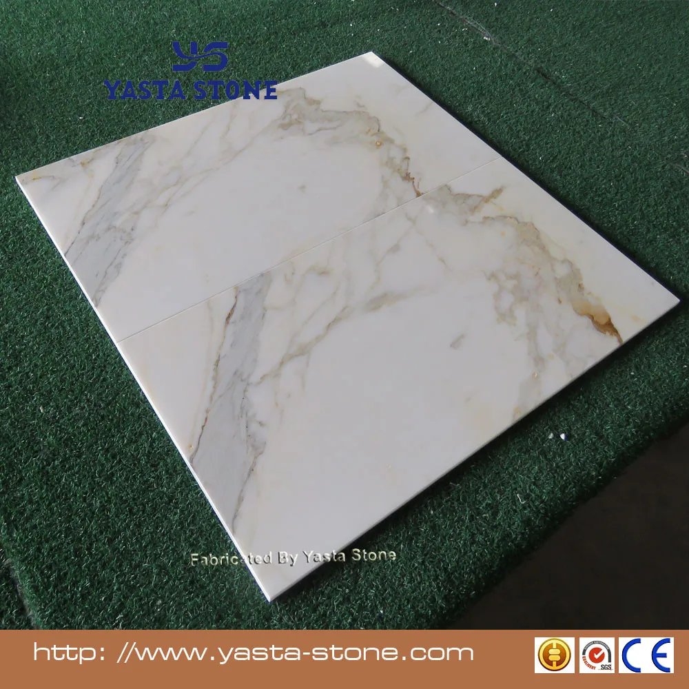 Calacatta Gold Yellow Vein White Marble Floor Tiles Buy Yellow Vein