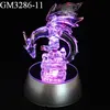 LED Dragon Shaped Animal Glass Figurine Wholesale