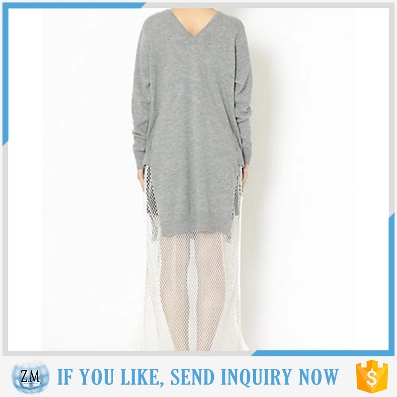 Round collar woolen sweater new designs for ladies with factory price