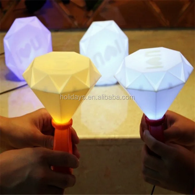 romantic diamond night light lovers gift night light